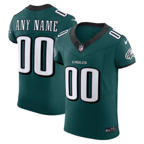 Camisa NFL Philadelphia Eagles - Edição Noturna Personalizada - Verde