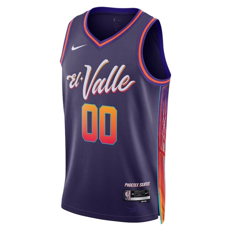 Camisa NBA - Phoenix Suns - 23/24 - Roxo - Edição Cidade