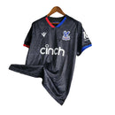 Camisa Crystal Palace III 23/24 - Torcedor Macron Masculina - Preta com detalhes em vermelho e azu