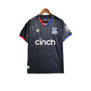 Camisa Crystal Palace III 23/24 - Torcedor Macron Masculina - Preta com detalhes em vermelho e azu