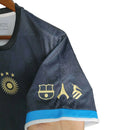 Argentina National Team Shirt Goat Edition 23/24 - Men's Fan - Black with yellow and blue details