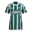 Manchester United II Shirt 23/24 - Adidas Women's Fan Shirt - Green and White