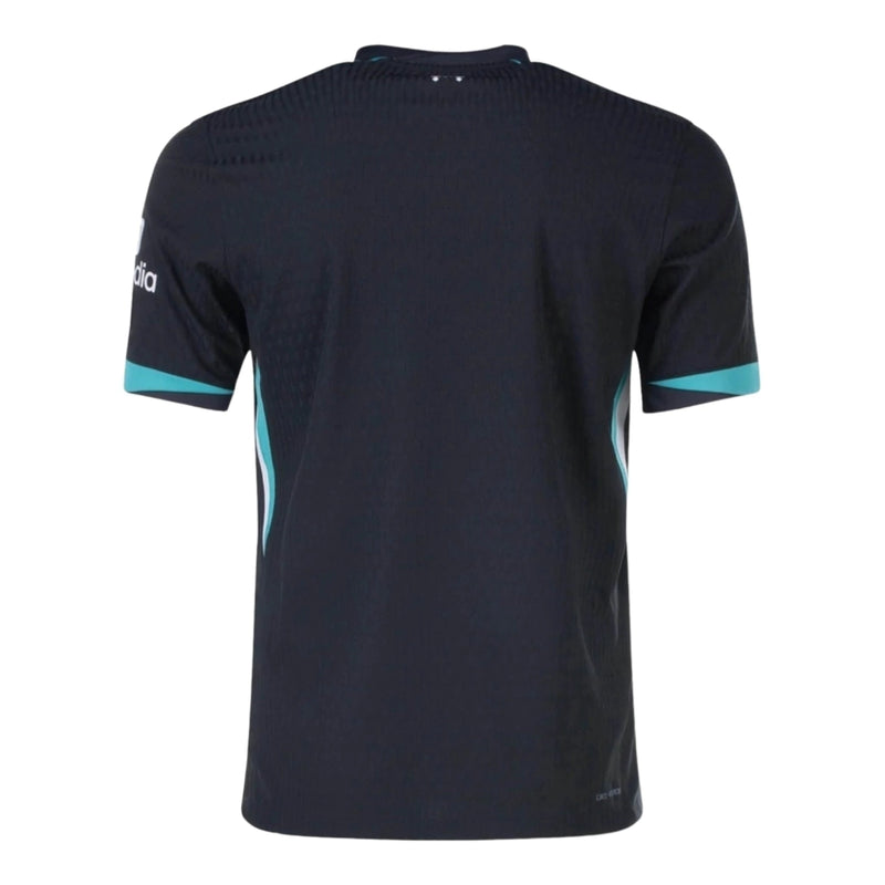 Camisa Liverpool II 24/25 - Torcedor Nike Masculina - Preta com detalhes em verde