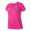 Camisa Do Peixe Edição especial Outubro Rosa 23/24 - Torcedor Umbro Feminina - Rosa com detalhes em branco