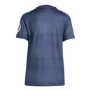 Camisa Real Madrid II 25/26 - Torcedor Adidas Feminina - Azul com detalhes em amarelo