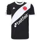 Camisa Vasco da Gama I 24/25 - Torcedor Kappa Masculina - Preta