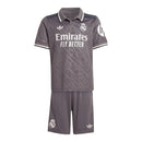 Kit Infantil Real Madrid III 24/25 - Adidas - Cinza