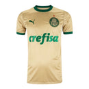 Camisa Palmeiras Ill 24/25 - Torcedor Puma Masculina - Dourada com detalhe verde