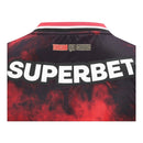 Camisa São Paulo III 24/25 - Torcedor New Balance Feminina - Vermelha e preta e Com Patrocínio