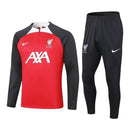 Conjunto Liverpool Treino 24/25 - Masculino Nike - Vermelho e preto com detalhes em branco