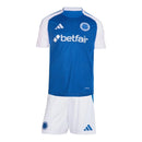 Kit Infantil Cruzeiro I 25/26 - Adidas - Azul e branco