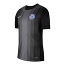 Camisa Chelsea Goleiro 25/26 - Torcedor Nike Masculina - Preta com detalhes em cinza