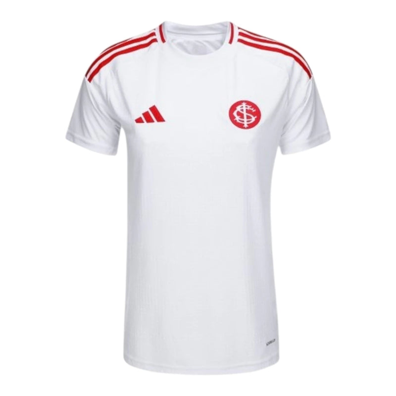 Camisa Internacional II 25/26 - Torcedor Adidas Feminina - Branca com detalhes em vermelho