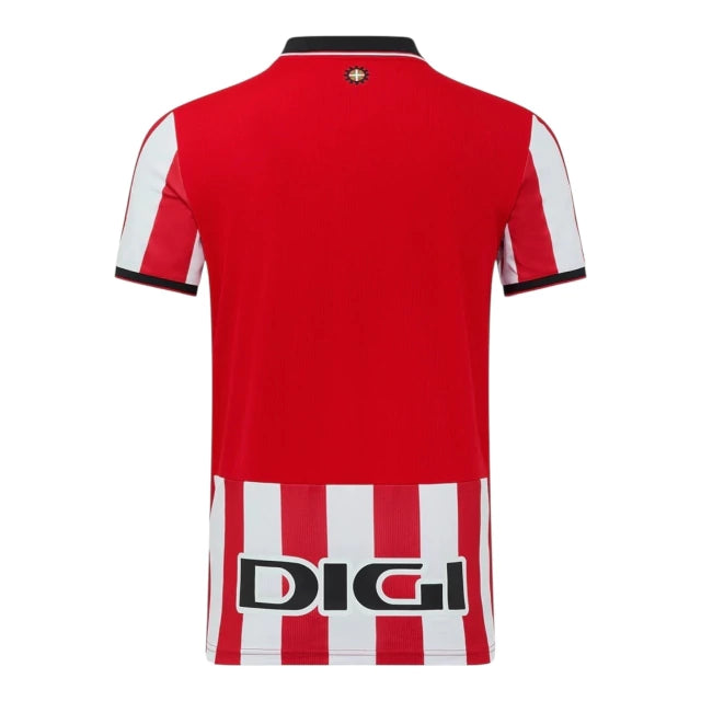 Camisa Athletic Bilbao I 25/26 Torcedor Castore Masculina - Vermelho e Branco