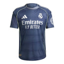 Camisa Real Madrid II 25/26 - Torcedor Adidas Masculina - Azul com detalhes em amarelo