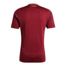 Camisa Roma I 24/25 - Torcedor Adidas Masculina - Vermelho com detalhes em dourado