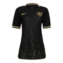 Camisa Botafogo II 24/25 - Torcedor Reebok Feminina - Preta com detalhes em dourado