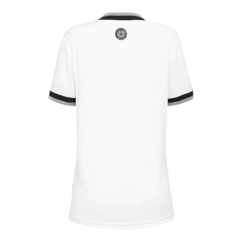 Camisa Botafogo III 24/25 - Torcedor Reebok Feminina - Branca com detalhes em preto