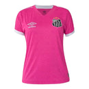 Camisa Do Peixe Edição especial Outubro Rosa 23/24 - Torcedor Umbro Feminina - Rosa com detalhes em branco