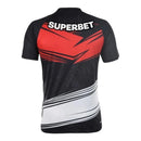 Camisa São Paulo Goleiro 25/26 - Torcedor New Balance Masculina - Preta com detalhes em branco e vermelho