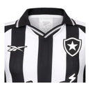 Camisa Botafogo I 25/26 - Torcedor Reebok Masculina - Preta e branca