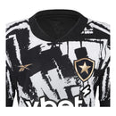 Camisa Botafogo Fourth 25/26 - Torcedor Reebok Feminina - Preta com detalhes em branco e Com Patrocínio