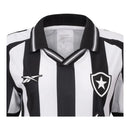 Camisa Botafogo I 25/26 - Torcedor Reebok Feminina - Preta e branca