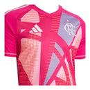 Camisa Flamengo Goleiro 25/26 - Torcedor Adidas Masculina - Rosa