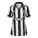 Camisa Botafogo I 25/26 - Torcedor Reebok Feminina - Preta e branca