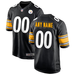 Camisa NFL Pittsburgh Steelers - Versão de Jogo - Preto