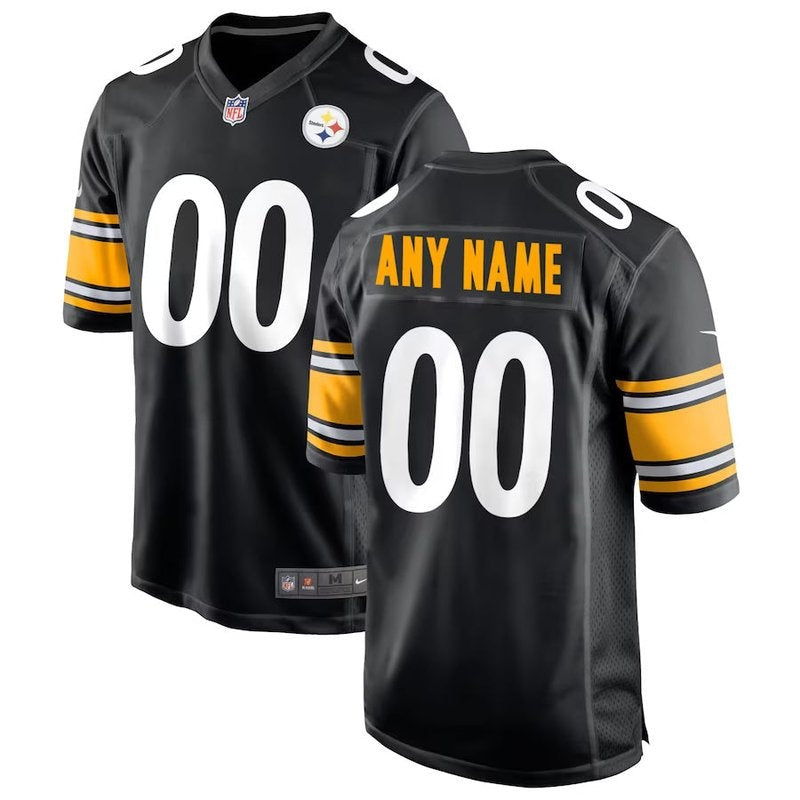 Camisa NFL Pittsburgh Steelers - Versão de Jogo - Preto