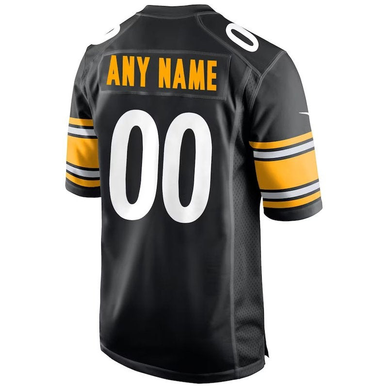 Camisa NFL Pittsburgh Steelers - Versão de Jogo - Preto