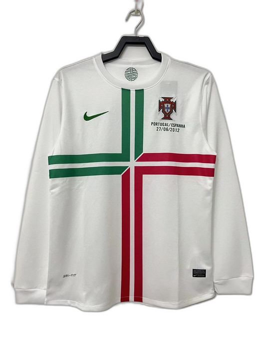 Camisa Portugal 2012 II Visitante - Versão Retrô Manga Longa