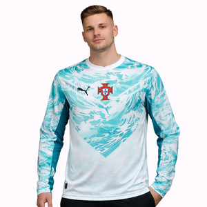 Camisa Portugal 2026 II Visitante - Manga Longa