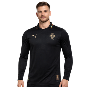 Camisa Portugal 2026 Pantera Negra Eusébio - Versão Jogador - Manga Longa