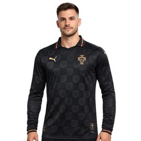 Camisa Portugal 2026 Pantera Negra Eusébio - Manga Longa