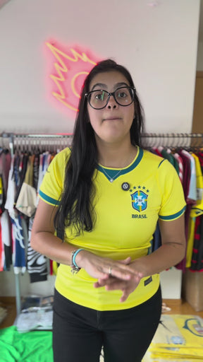Camisa Brasil 2026 I Home - Feminina