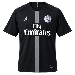 Camisa Paris Saint-Germain 18/19 Black - Versão Retrô