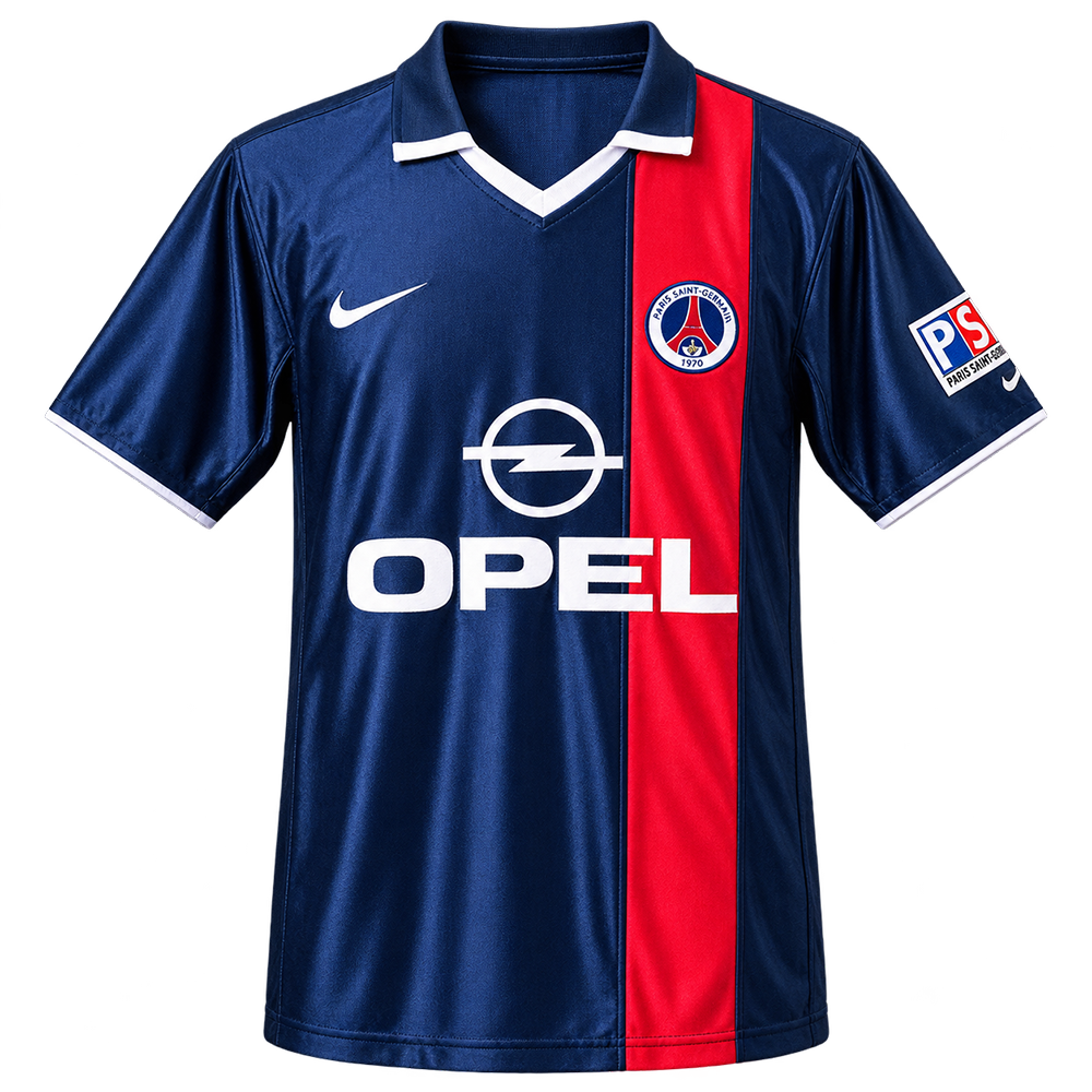 Camisa Paris Saint-Germain 01/02 I Home - Versão Retrô