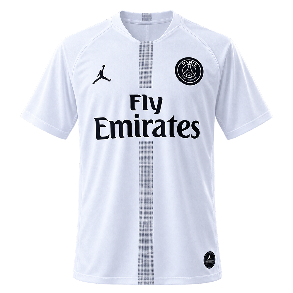 Camisa Paris Saint-Germain 18/19 White - Versão Retrô