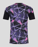 Camisa Athletic Bilbao Pre-Jogo 24/25 Torcedor Castore Masculina - Roxo com detalhes em preto