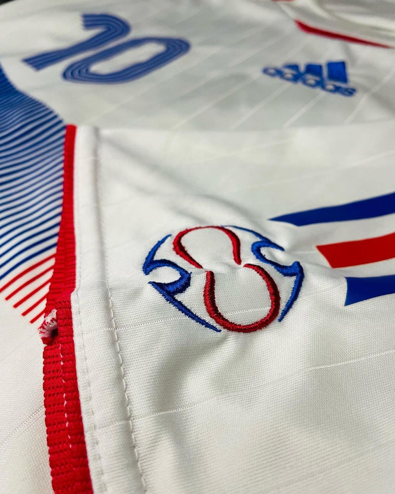 Camisa Retrô 2006 Seleção da França I Adidas Masculina - Branca