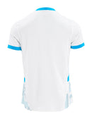 Camisa Olympique Marseille l 24/25 - Torcedor Puma Masculina - Branco / Azul celeste