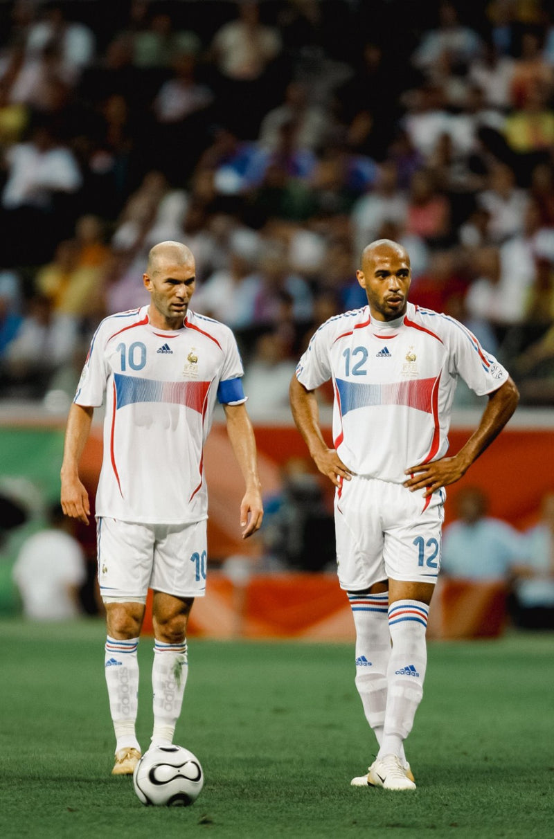Camisa Retrô 2006 Seleção da França I Adidas Masculina - Branca