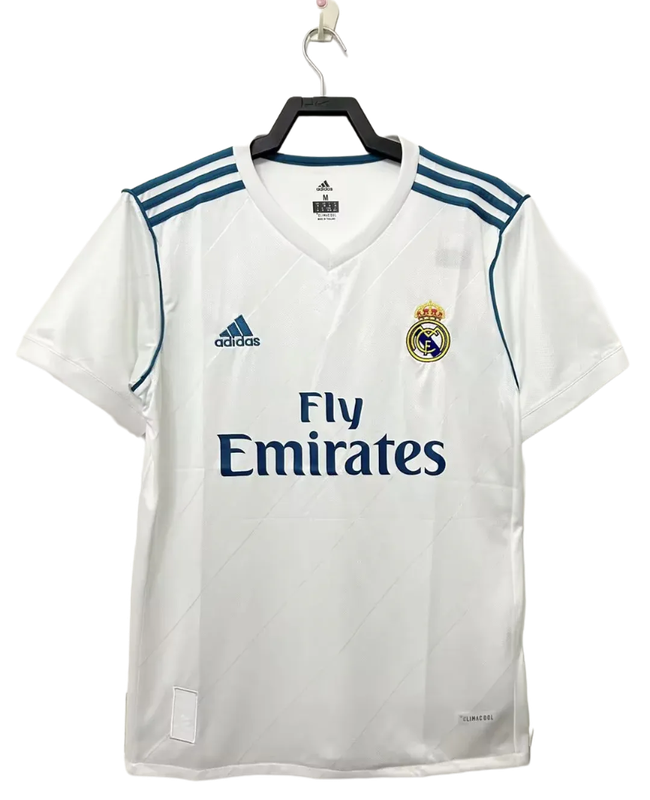 Camisa Real Madrid 17/18 I Home - Versão Retrô