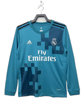 Camisa Real Madrid 17/18 III Third - Versão Retrô Manga Longa