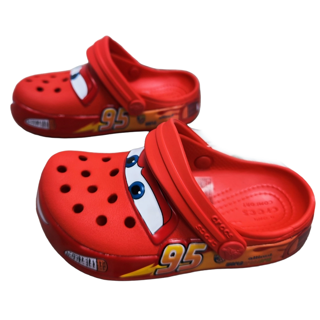 Sandália Crocs Relâmpago Vermelho - McQueen 95