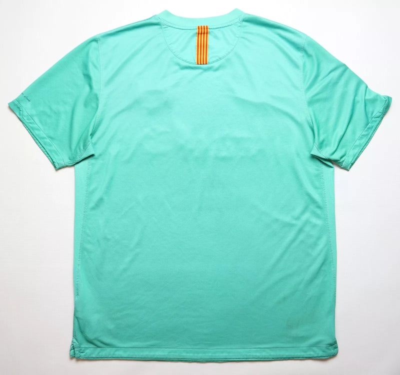 Camisa Retrô Barcelona II 10/11 - Masculina Nike - Verde