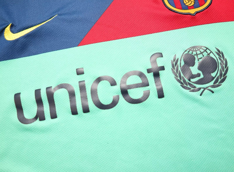 Camisa Retrô Barcelona II 10/11 - Masculina Nike - Verde