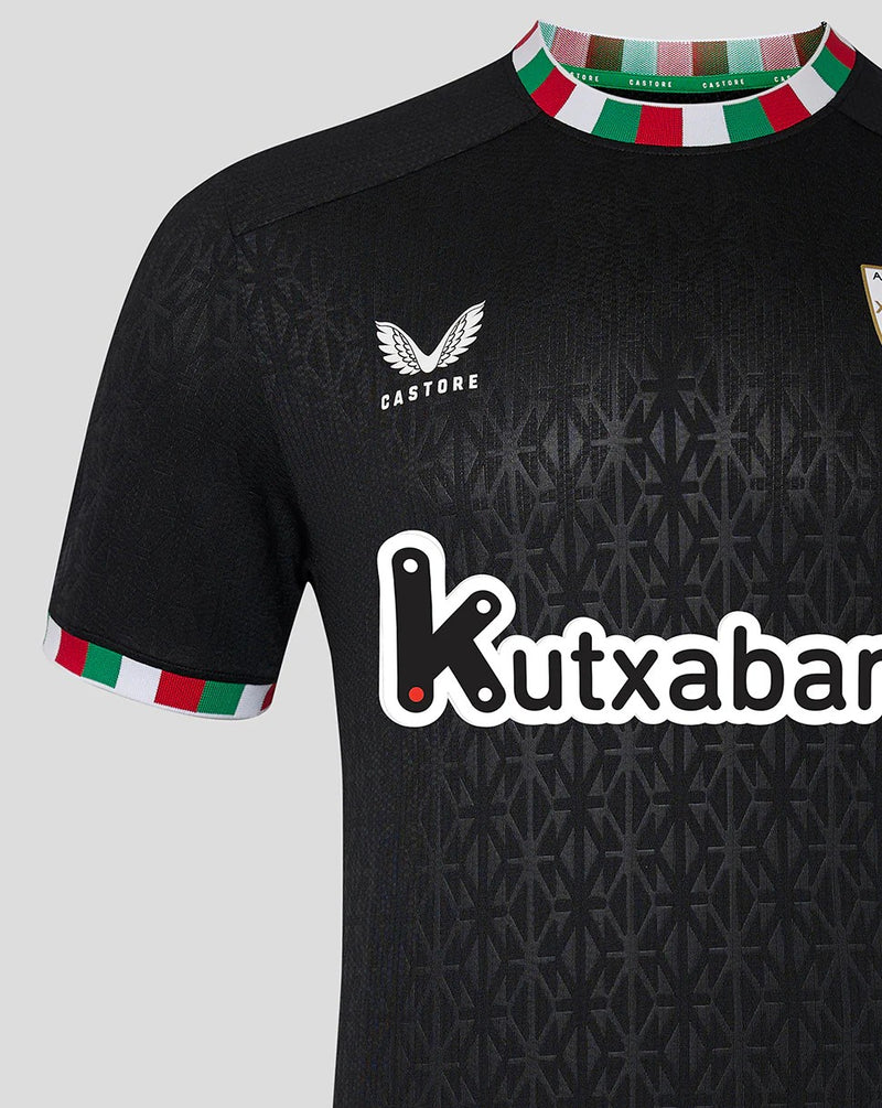 Camisa Athletic Bilbao Ill 24/25 Torcedor Castore Masculina - Roxo com detalhes em preto
